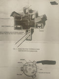 Ignition Switch Replacement, Not OE, with Install Instructions 1968-1969 Javelin AMX 1964-1969 American, Professional Install Recommended.