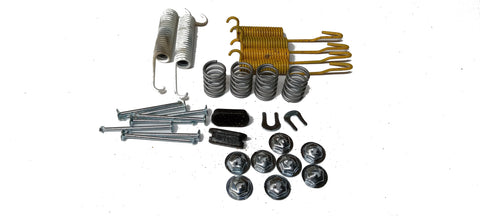 Brake Drum Hardware Kit, Rear (Adjusters Not Included), 1960-1988 AMC/Rambler, 1978-89 Jeep (See Applications)