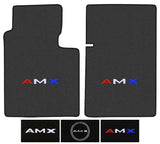 Floor Mat 2-Piece Set, Cut Pile, 1968-70 AMC AMX - Drop ships in approx. 1-2 weeks