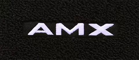 Floor Mat 2-Piece Set, Cut Pile, 1968-70 AMC AMX - Drop ships in approx. 1-2 weeks