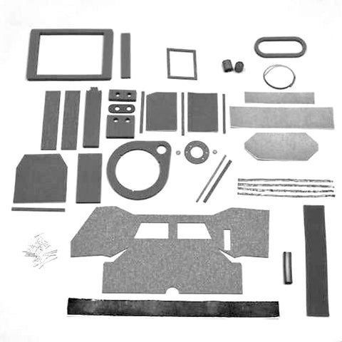 Heater Box Restoration Seal Kit, w/AC, 1973-78 AMC Gremlin, Hornet - AMC Lives