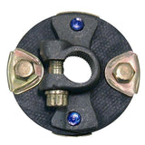 Steering Rag Joint Coupler, 3/4" 36 Spline Full Round Input Shafts With 3-1/4" Od Steering Coupling Assembly, 1967-69 AMC (Measure Yours Before Ordering)