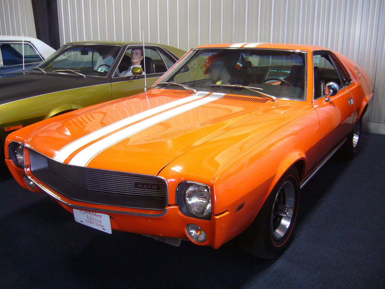 1969 amc amx orange